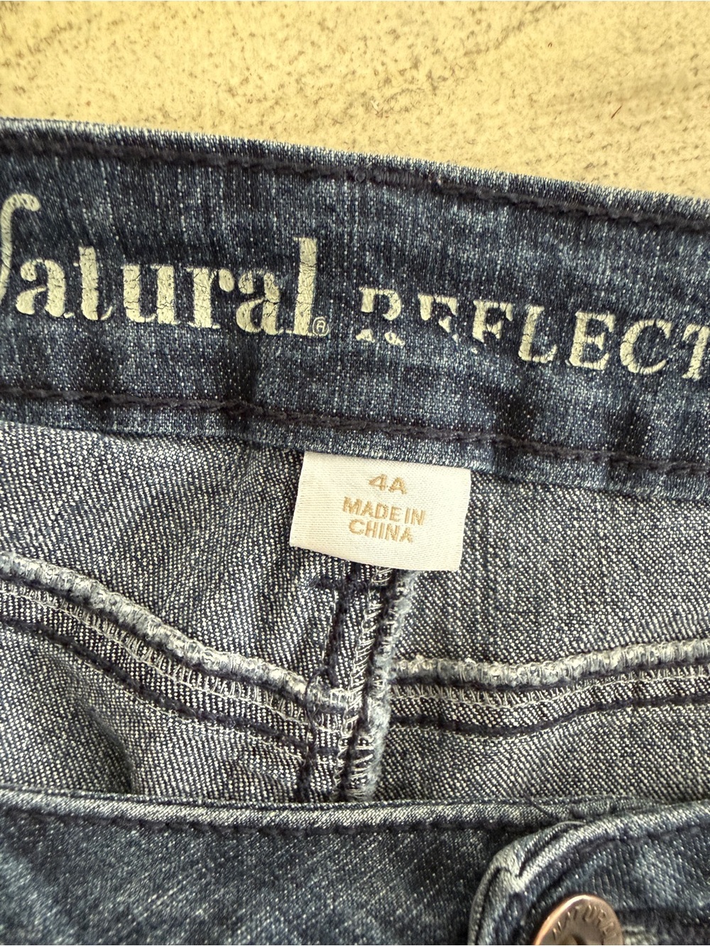 Natural Reflections Dark Blue Women’s Jeans
